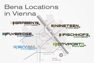 Standorte in Wien